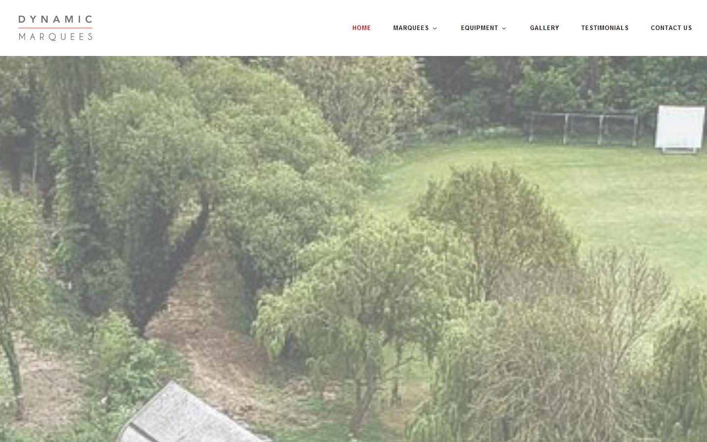 Dynamic Marquees Website