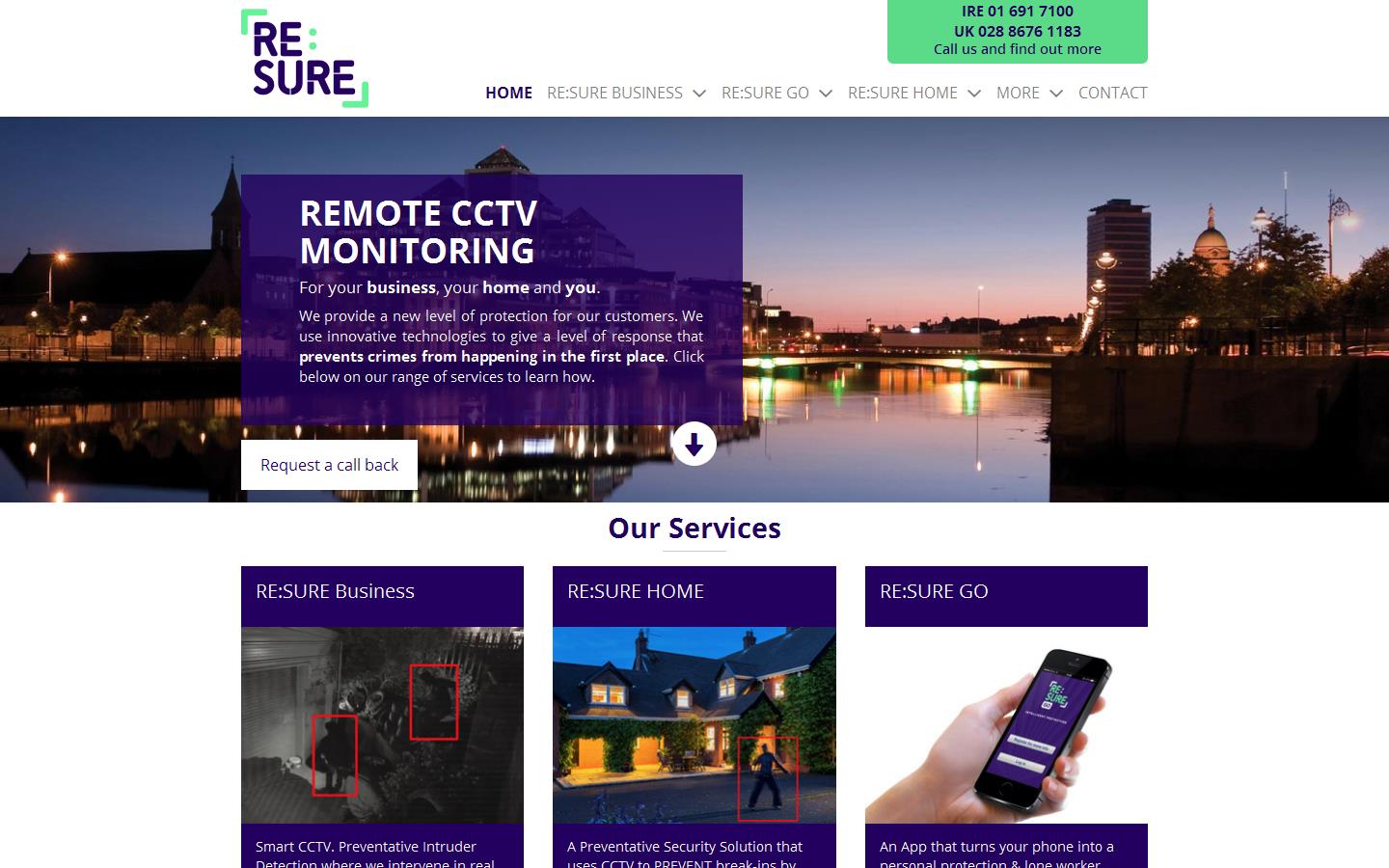 Re:sure Website