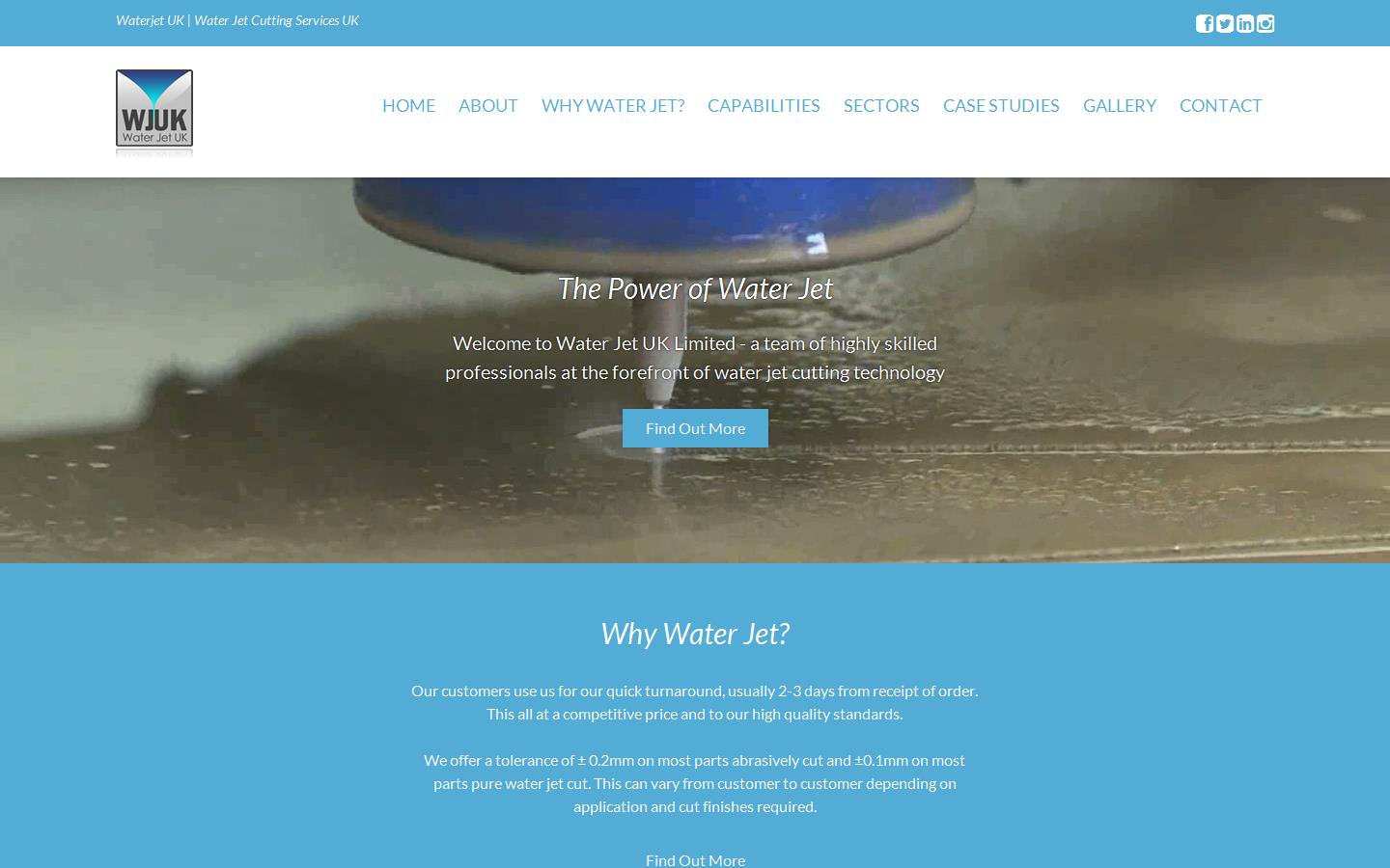Waterjet UK Website