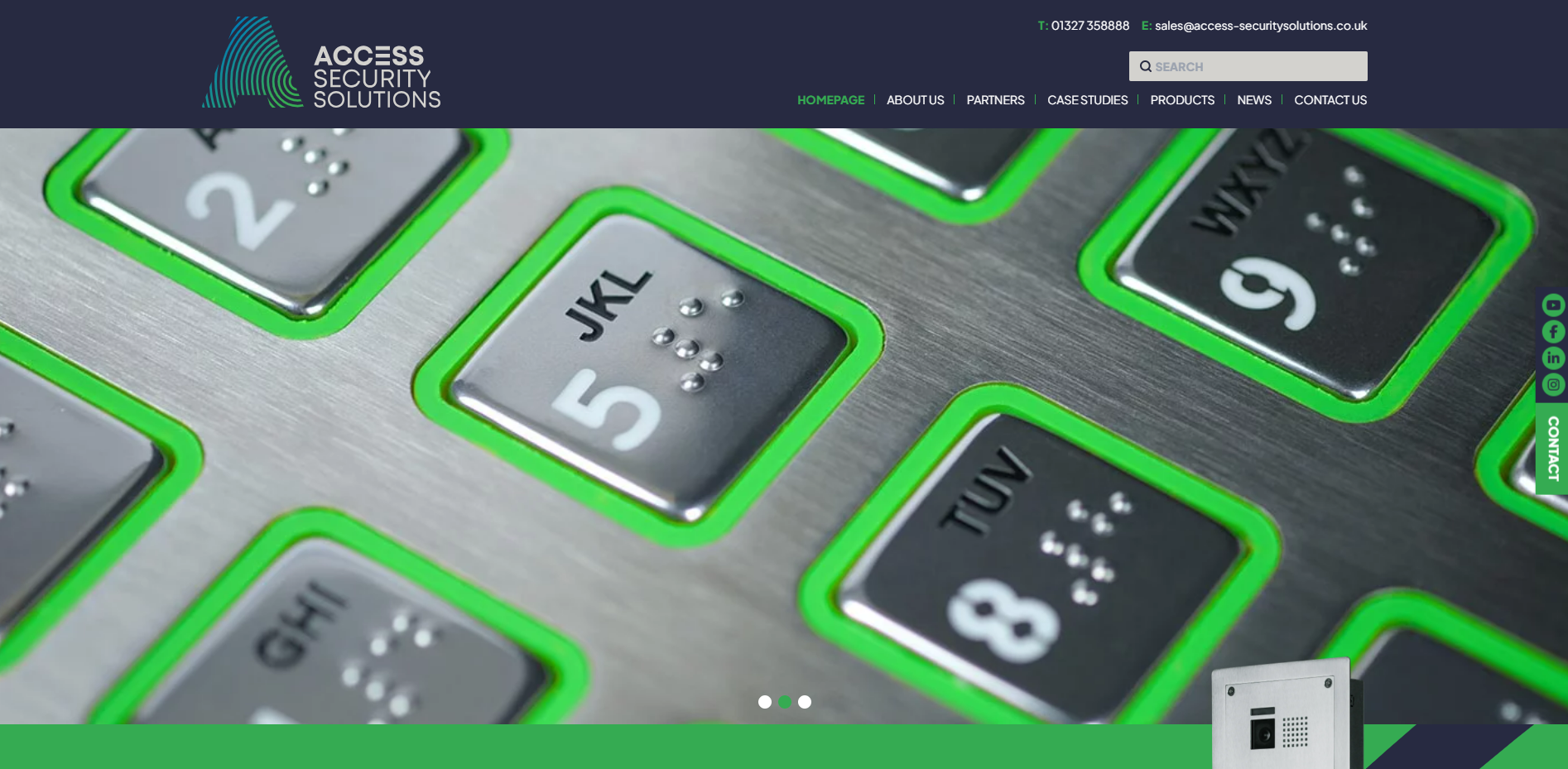 Access Security Products Ltd Website