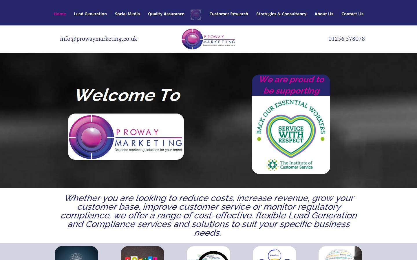 Proway Marketing Ltd Website
