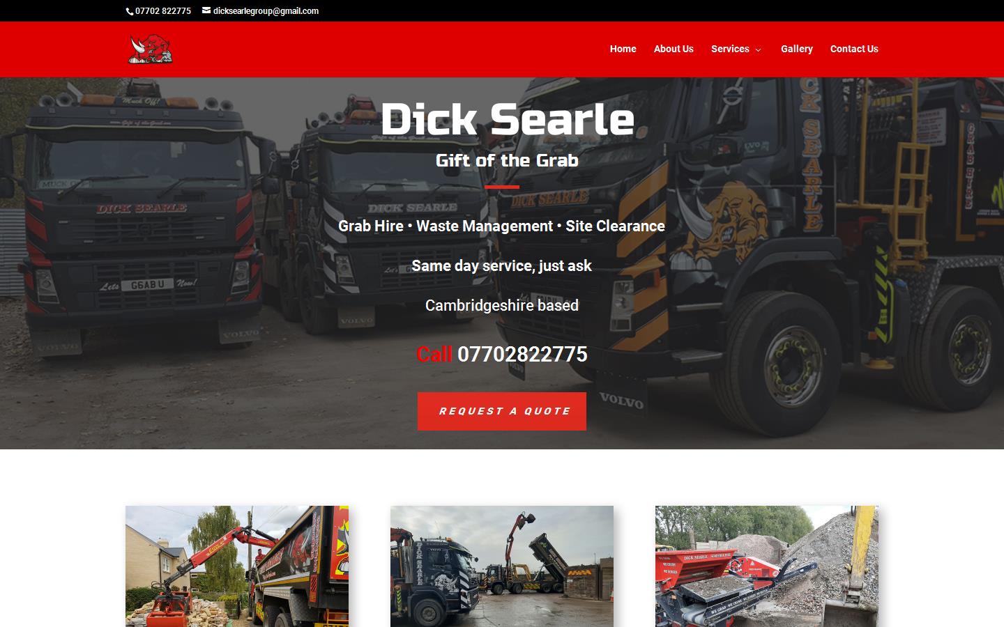 Dick Searle Waste & Recycling Website
