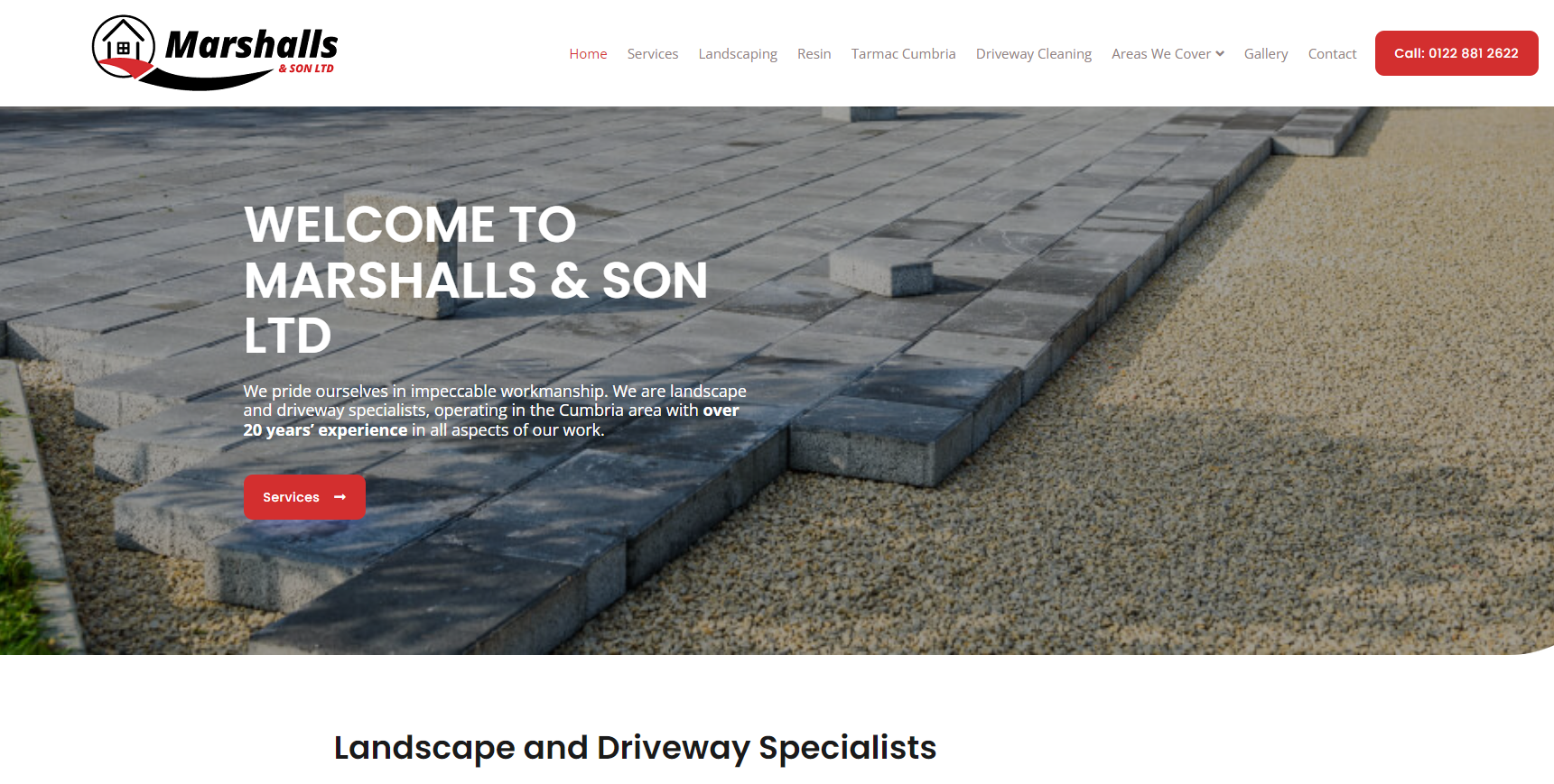 Marshalls & Son Limited Website
