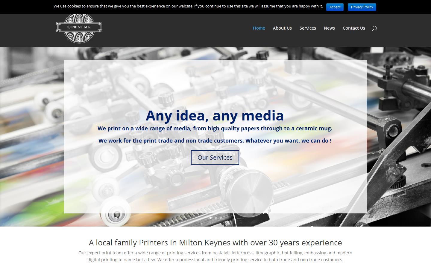 SJ Print MK Website