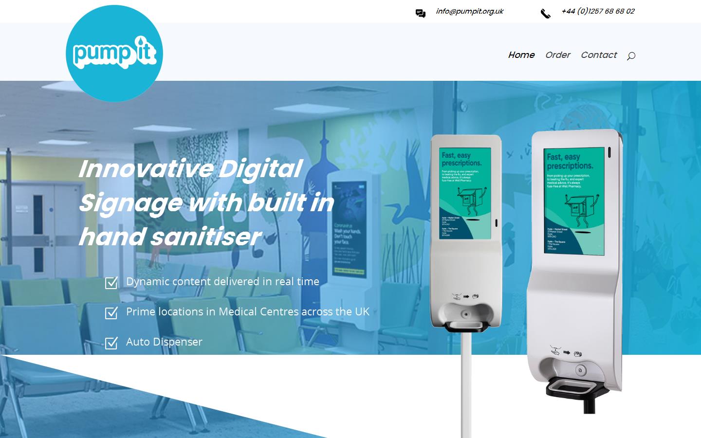 Pump It Marketing Ltd Website