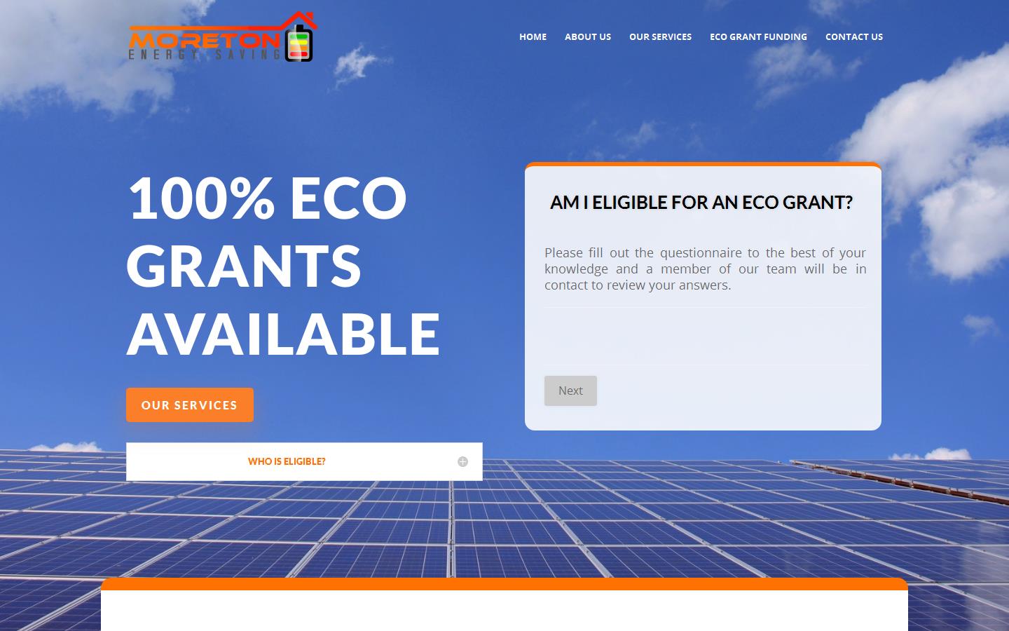 Moreton Energy Saving Website