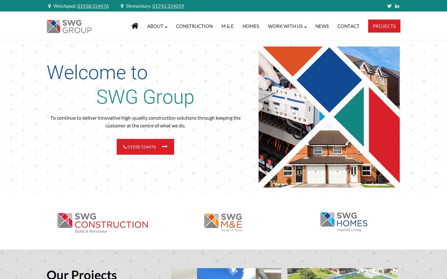 SWG Construction (Build & Renovate) Ltd Website