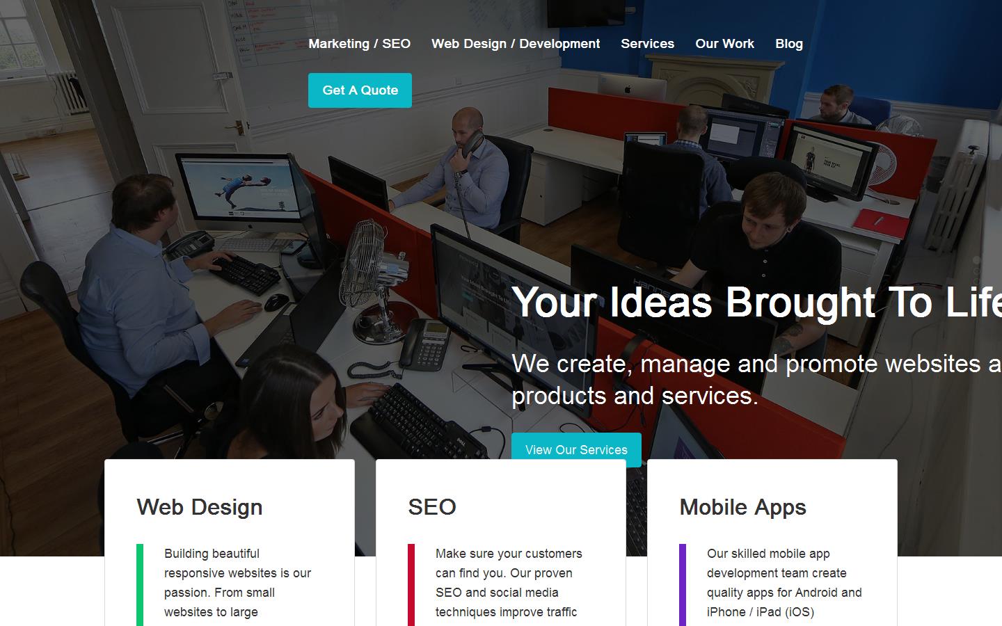 Maxweb Solutions Website