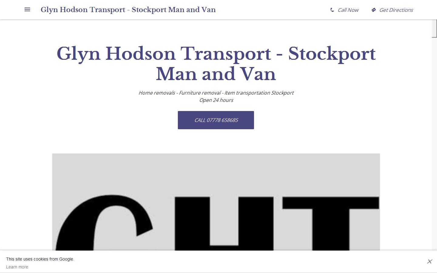 G Hodson Transport Website
