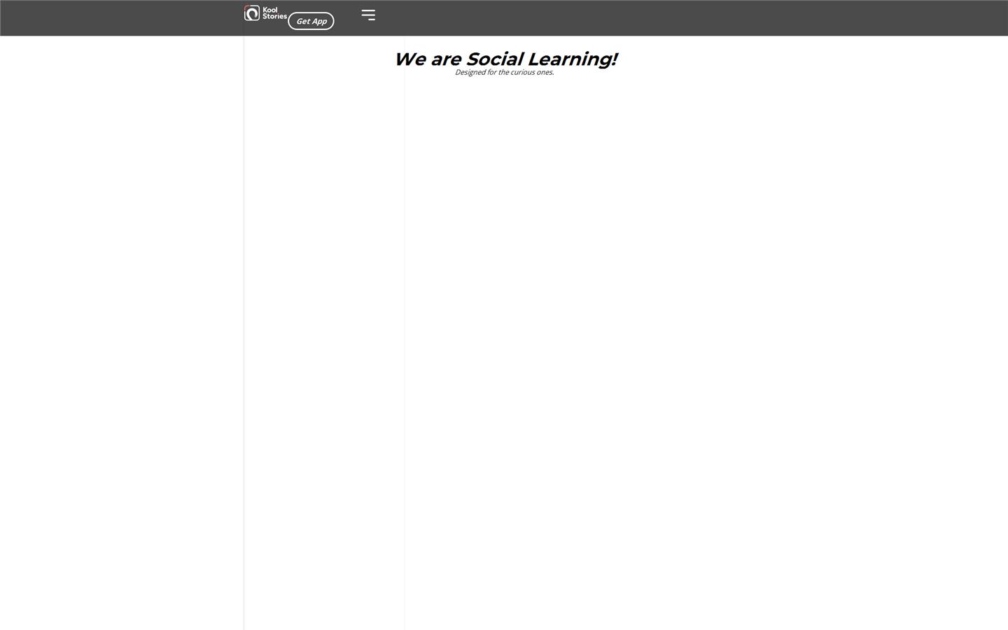 Kool Stories Website