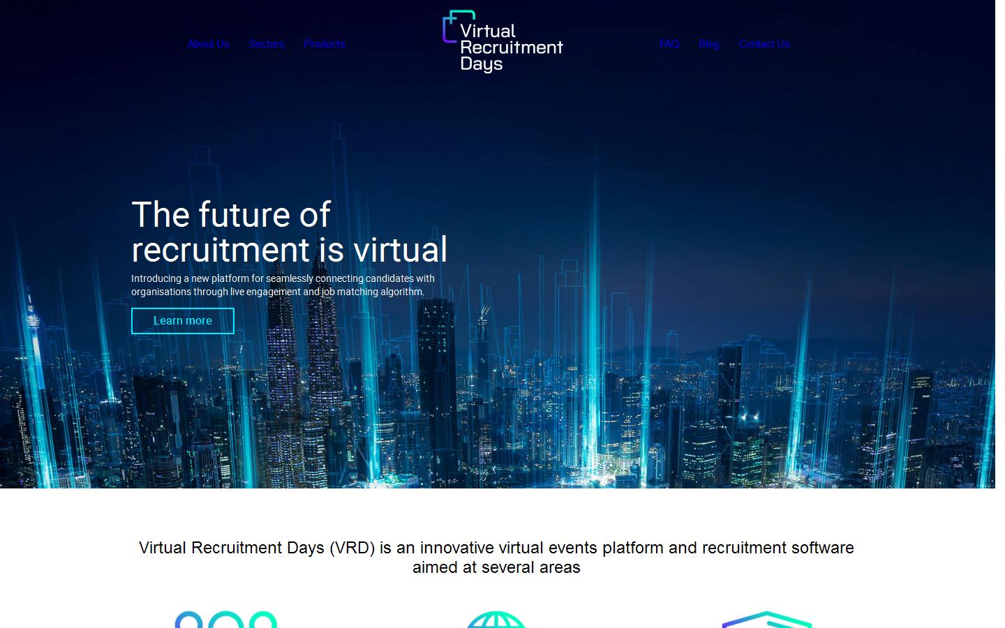 Virtual Recruitment Days Website