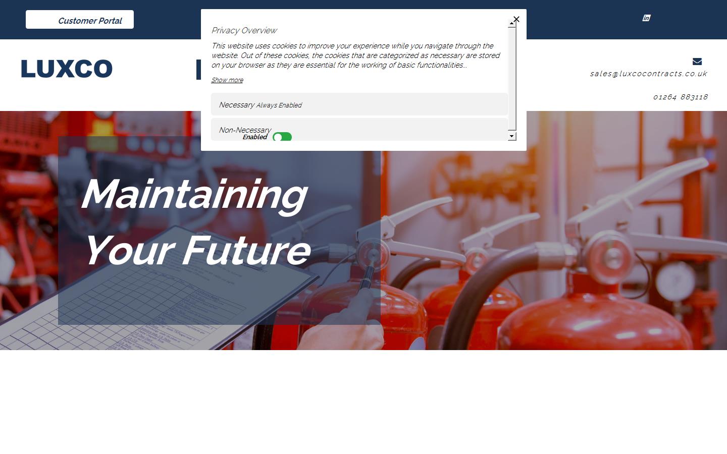 Luxco Contracts Website