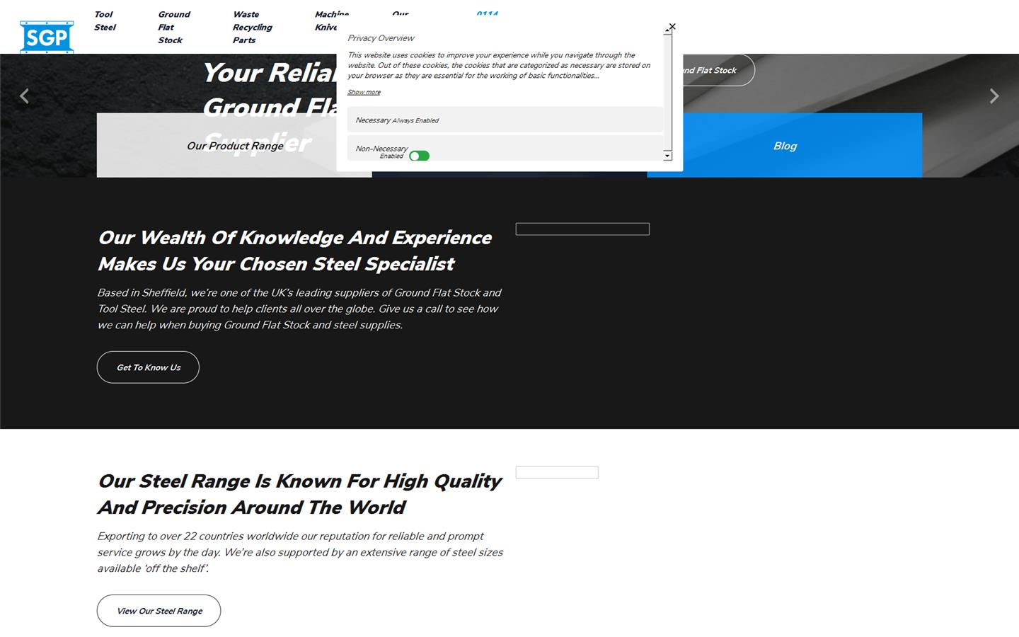 Sheffield Gauge Plate Ltd Website