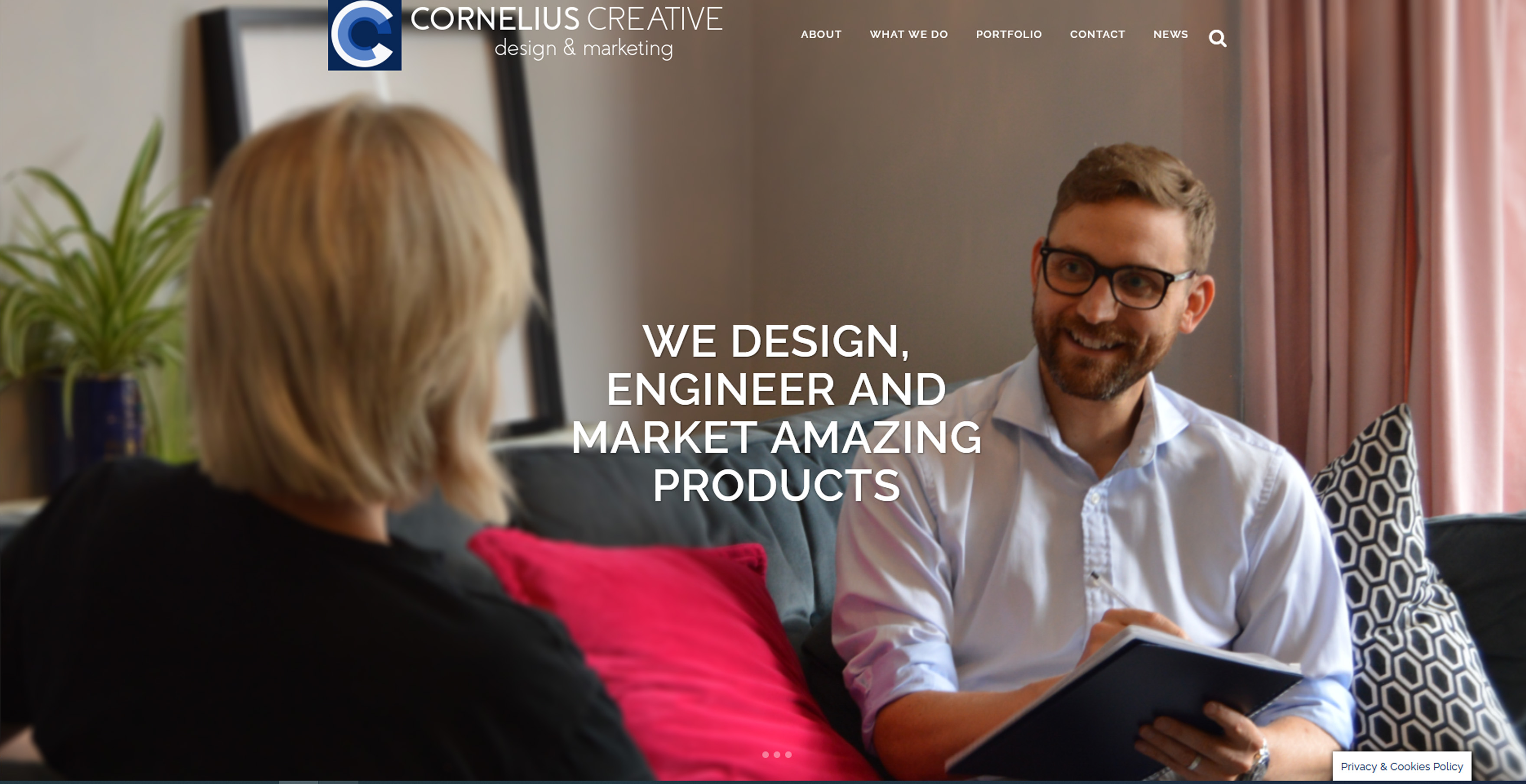 Cornelius Creative Ltd Website