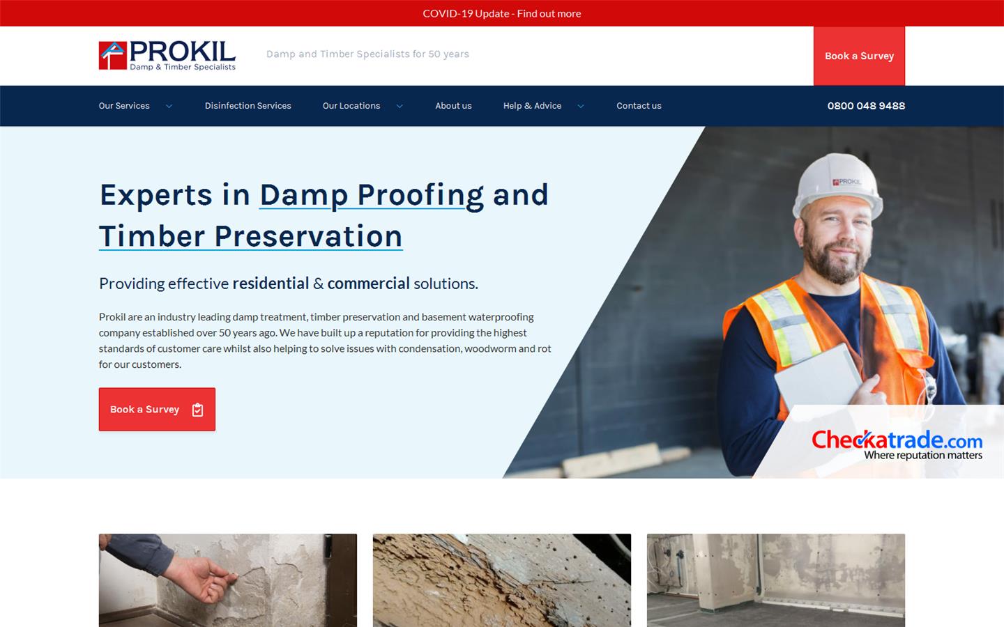 Prokil Bournemouth Ltd Website