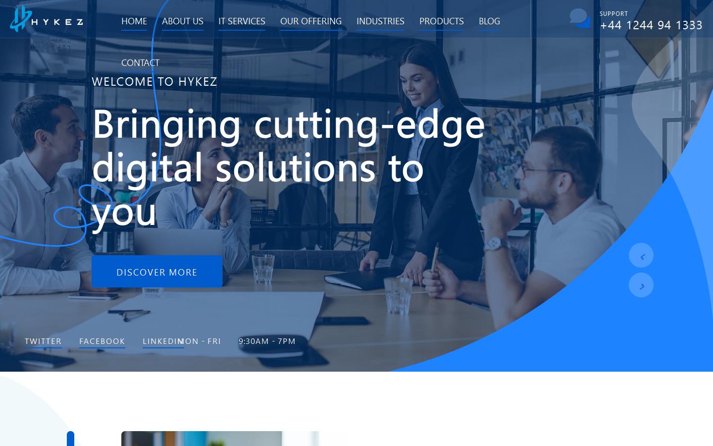 Hykez Technologies Website