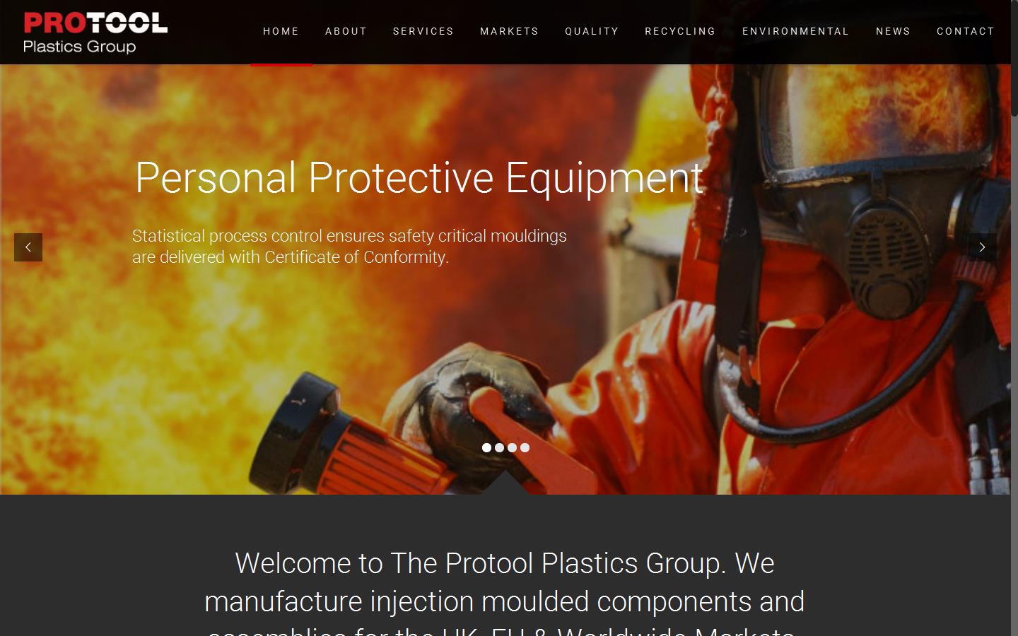 Protool Plastics Website