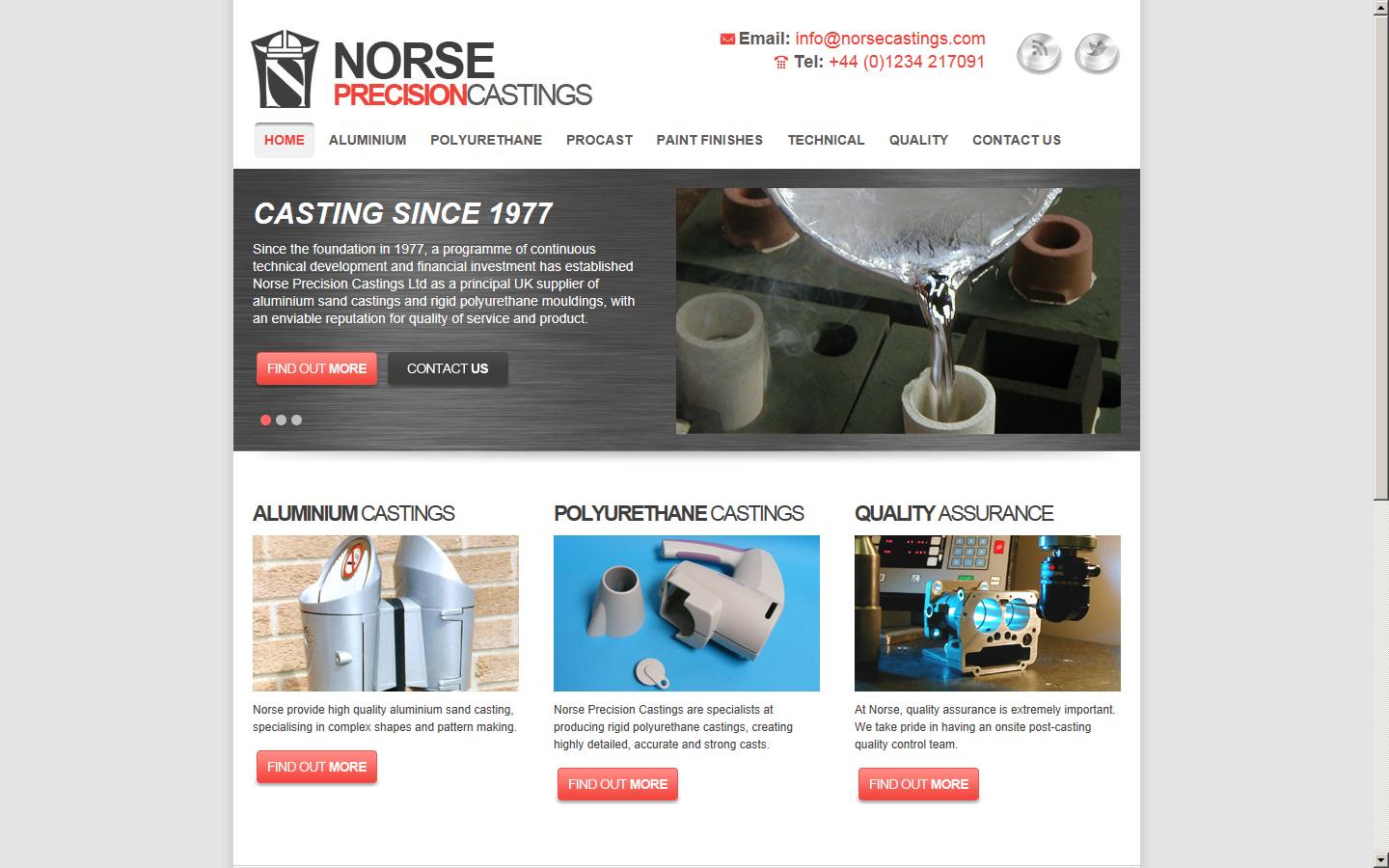 Norse Precision Castings Ltd Website