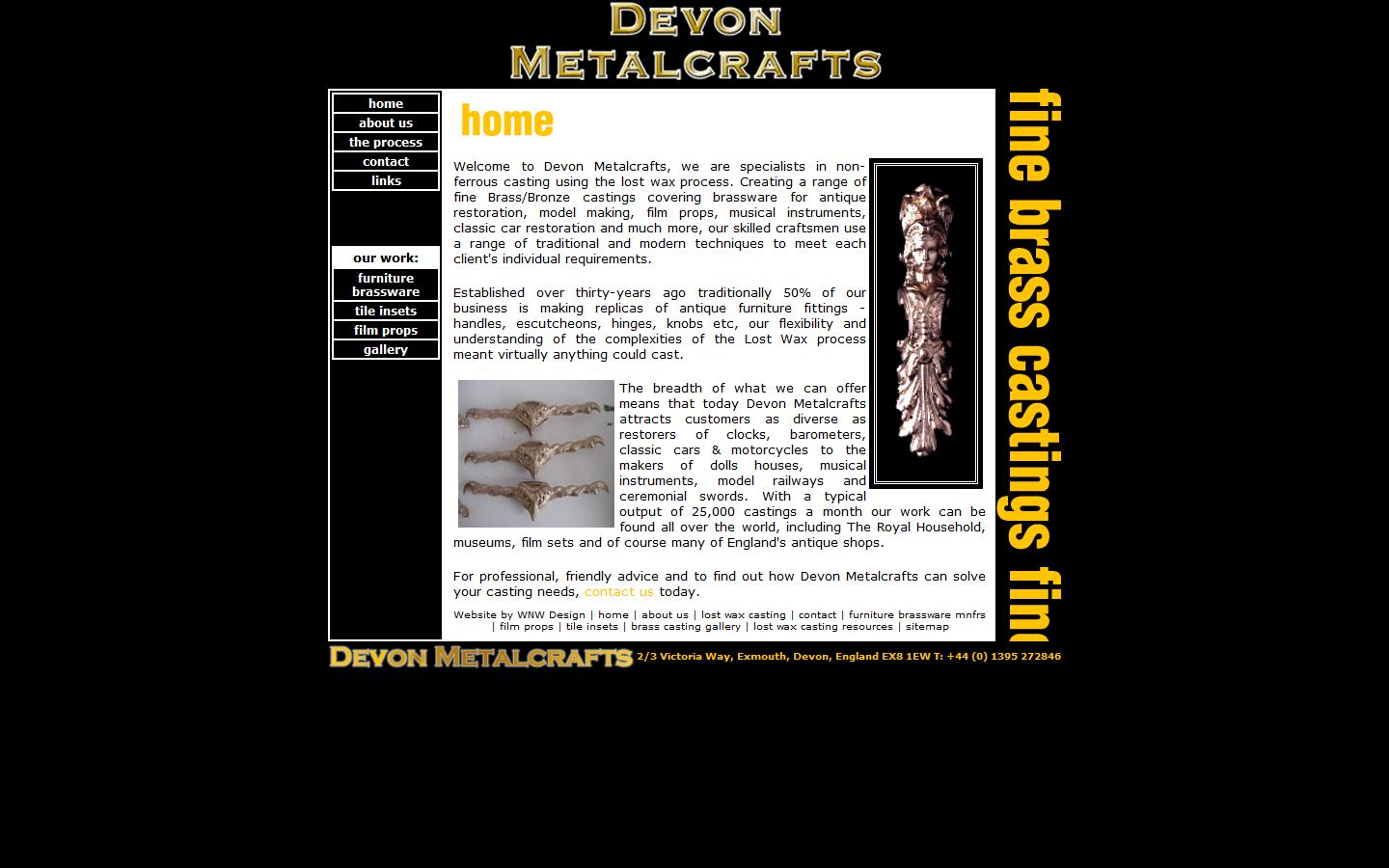 Devon Metalcrafts Website