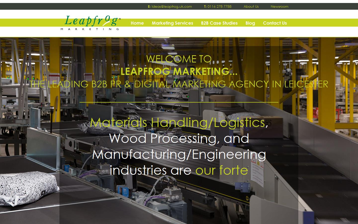 Leapfrog Marketing Website