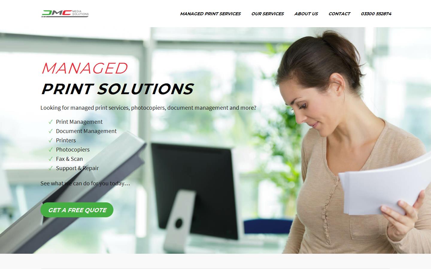 DMC Media Solutions Website