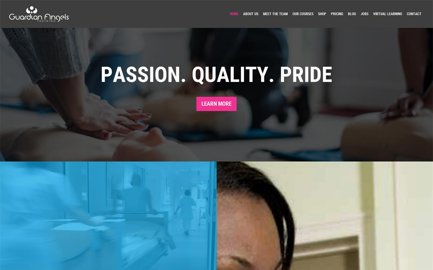 Guardian Angels Training Website