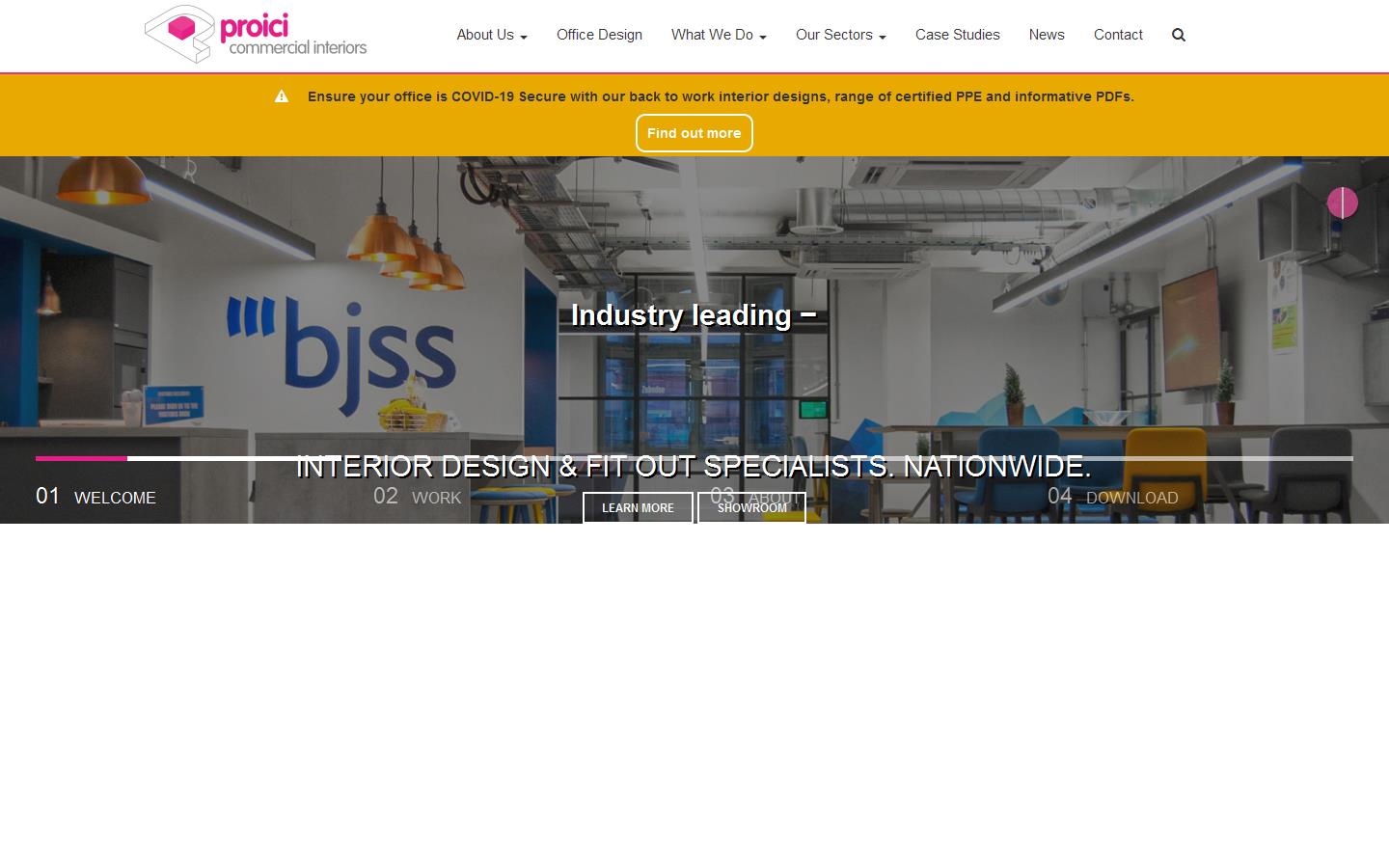 Proici Associates Ltd Website