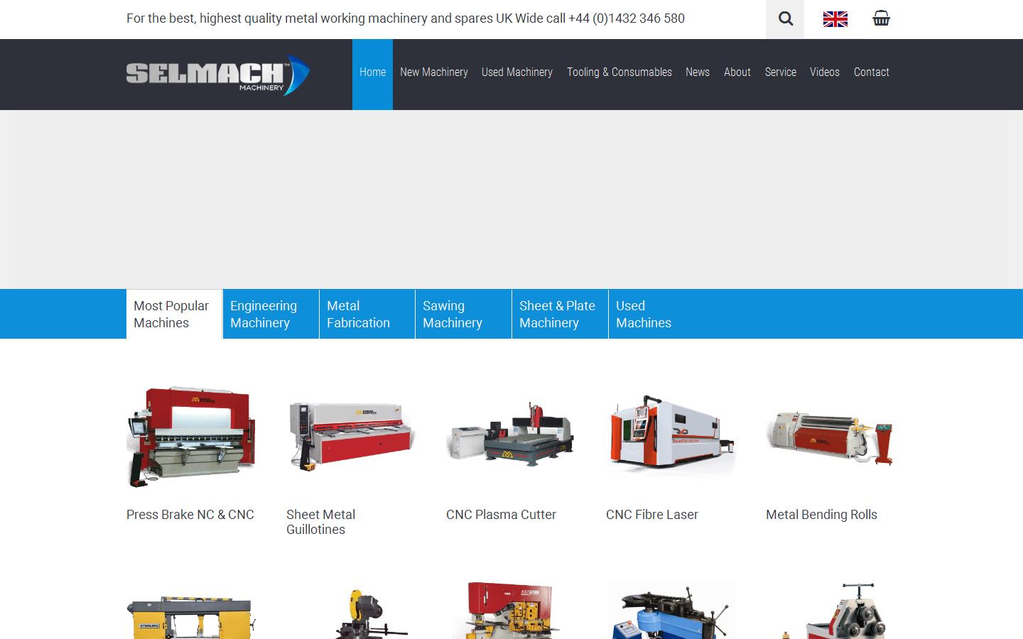 Selmach Machinery Ltd Website