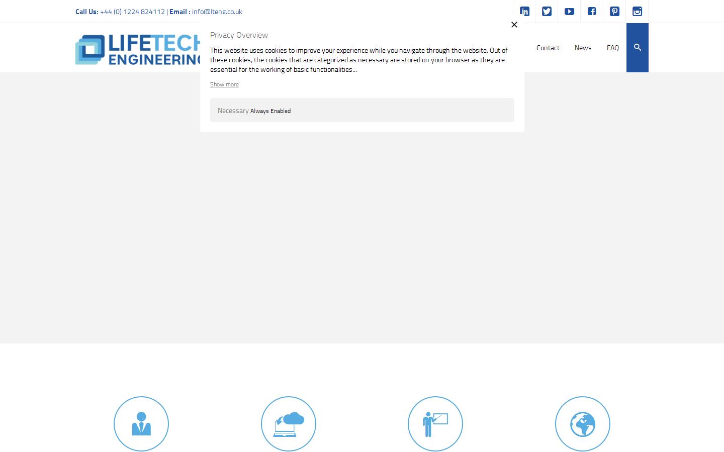 LifeTech Engineering Ltd Website