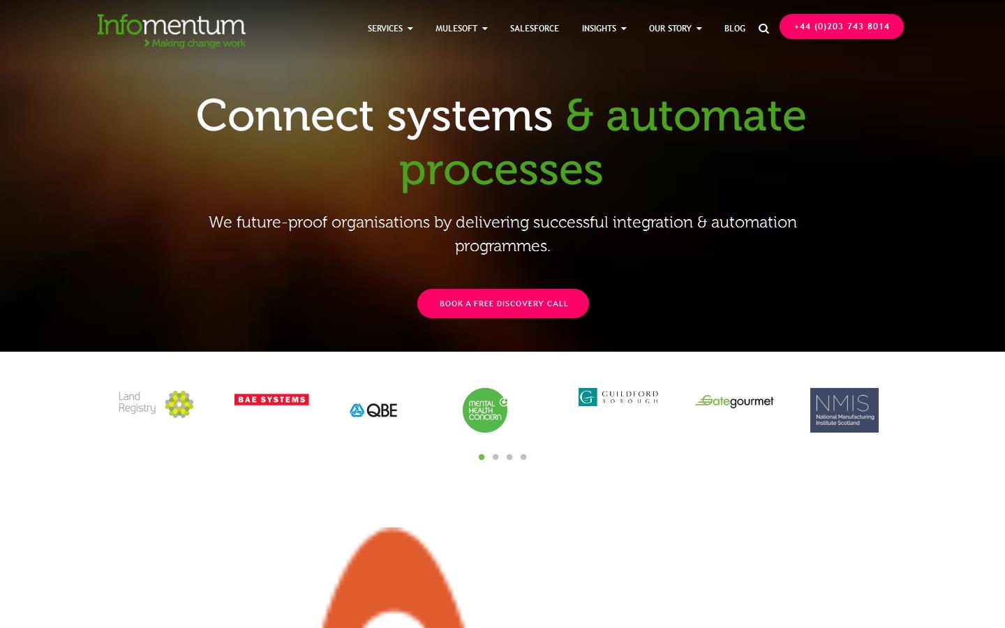 Infomentum Ltd Website
