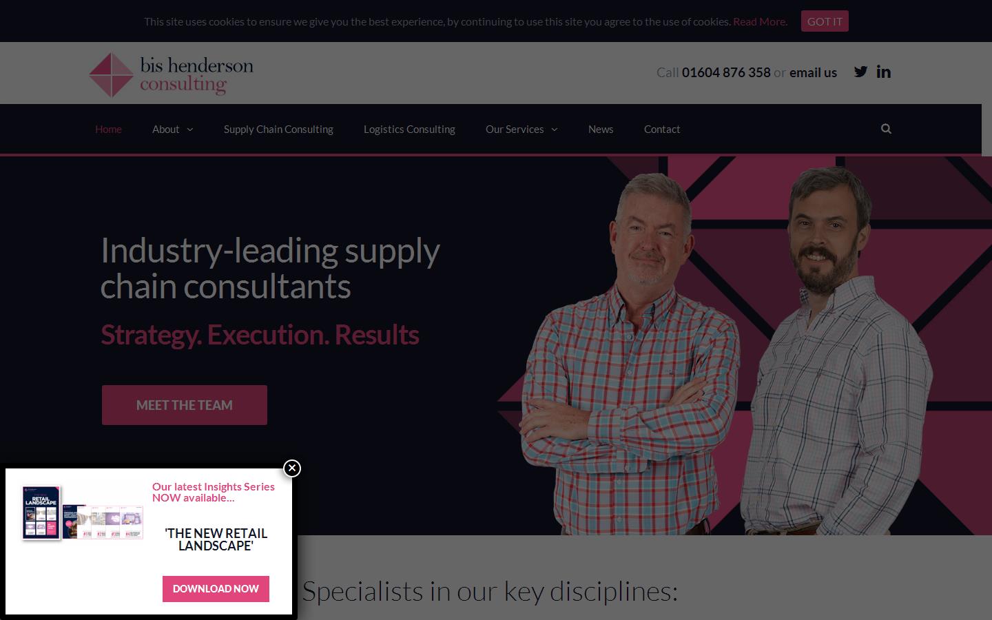 Bis Henderson Consulting Website