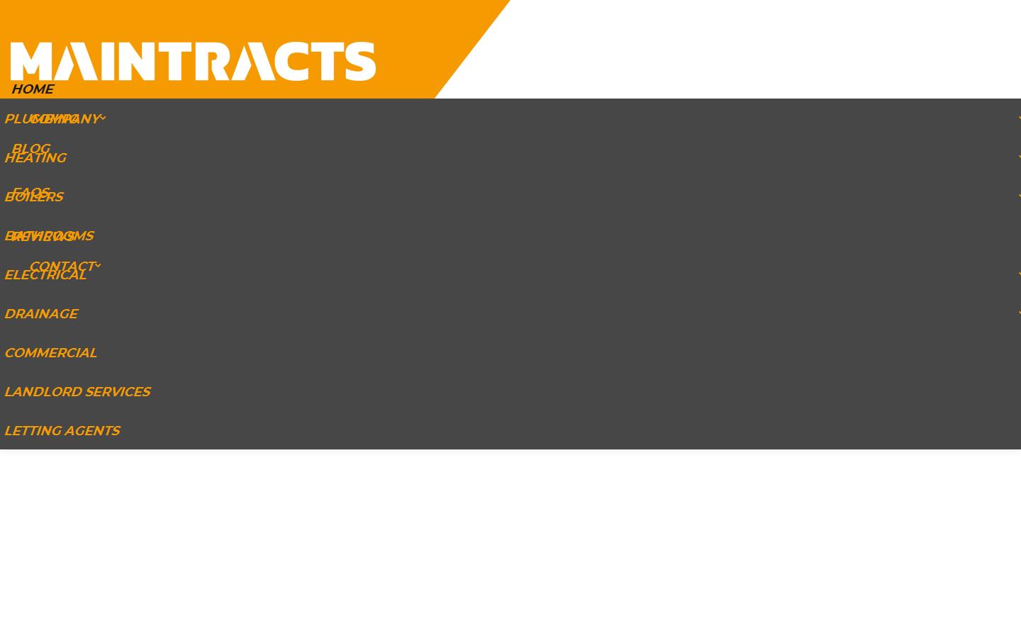 Maintracts Services Ltd Website