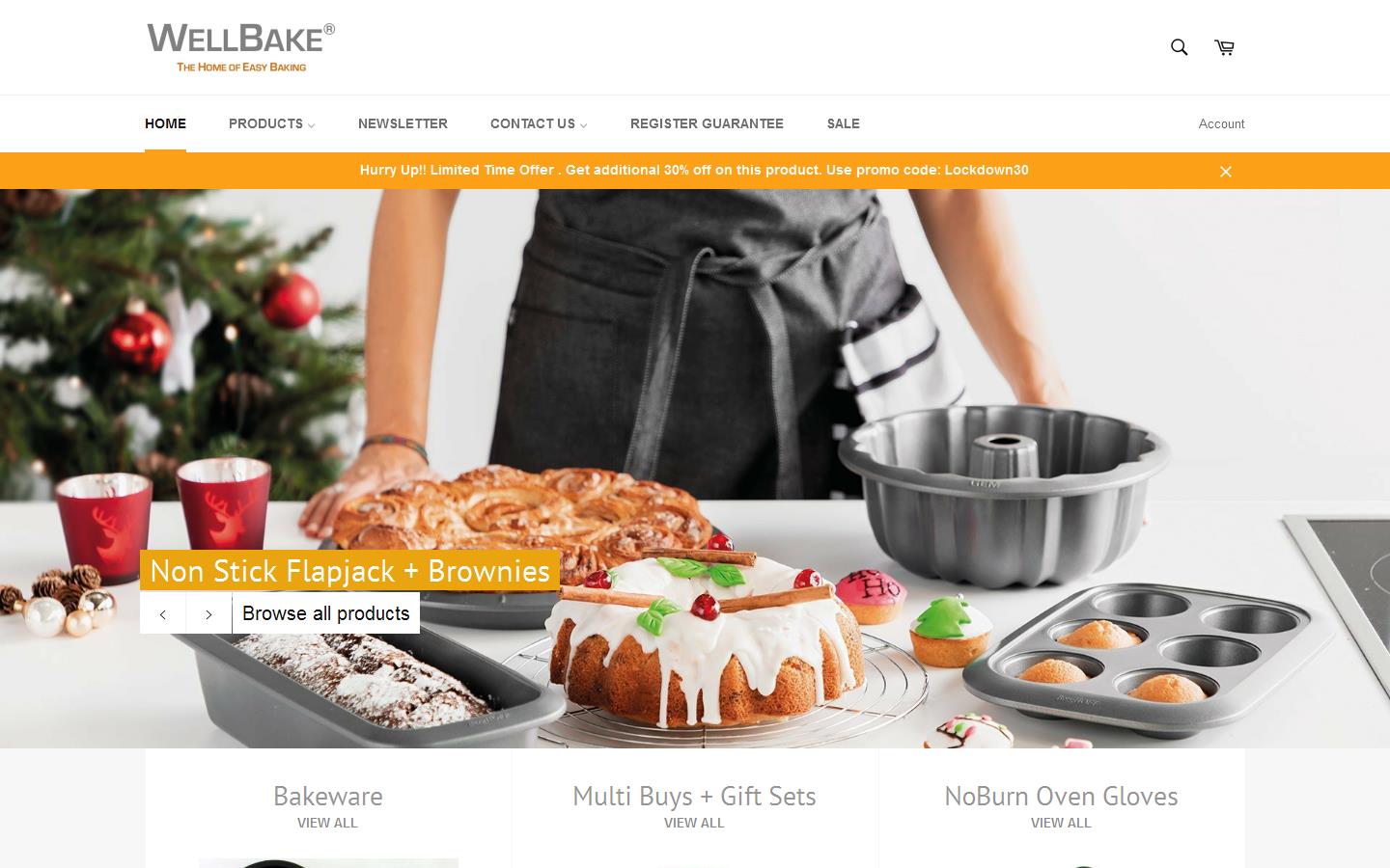 Wellbake Website