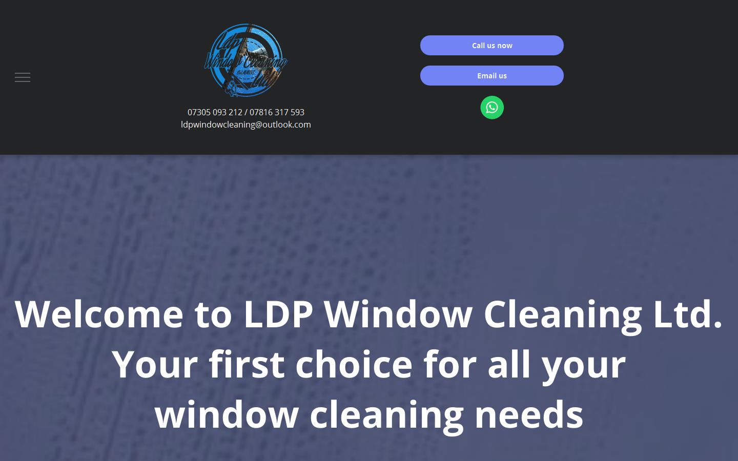 LDP Window Cleaning Ltd Website