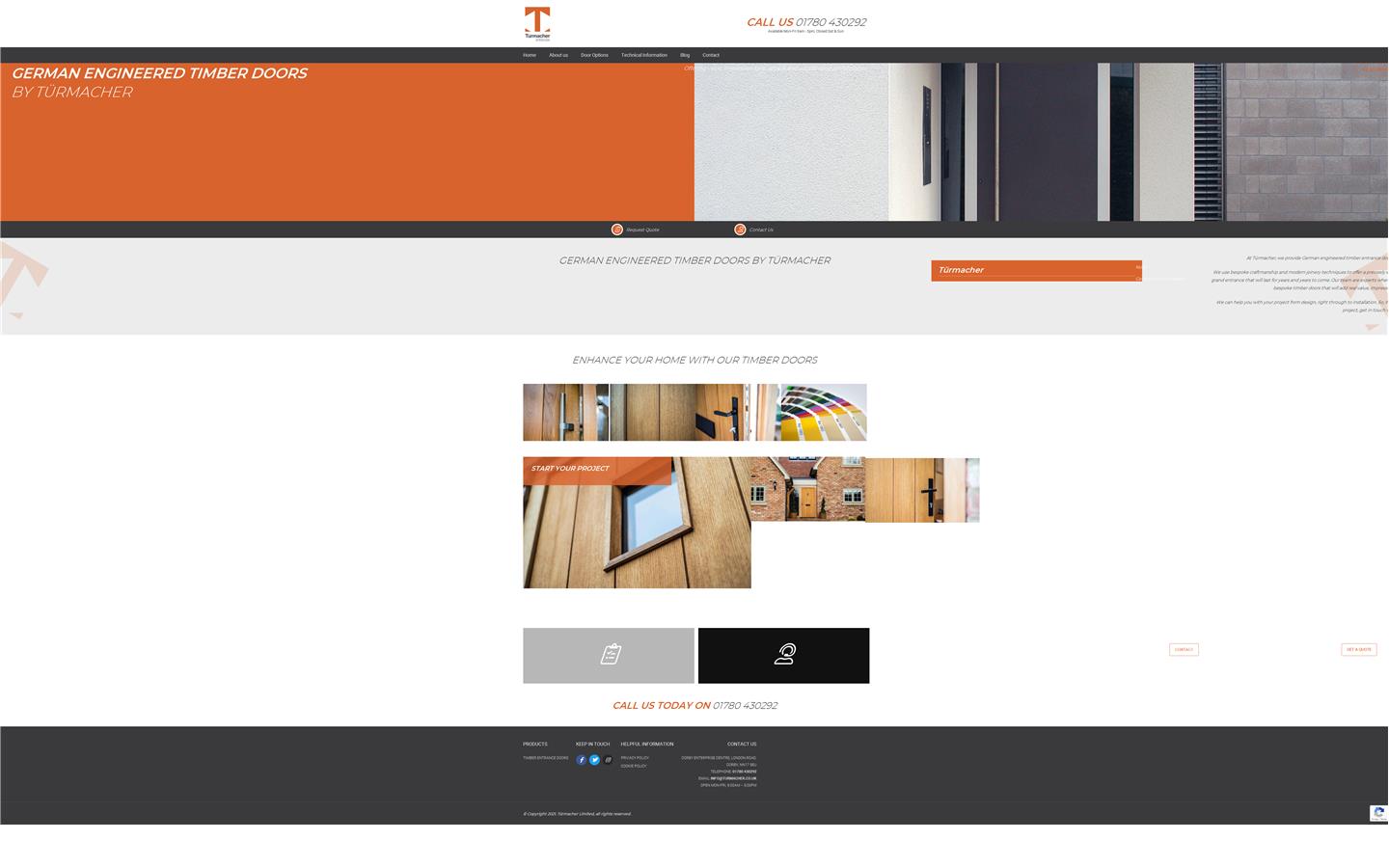 Turmacher Entrance Doors Website