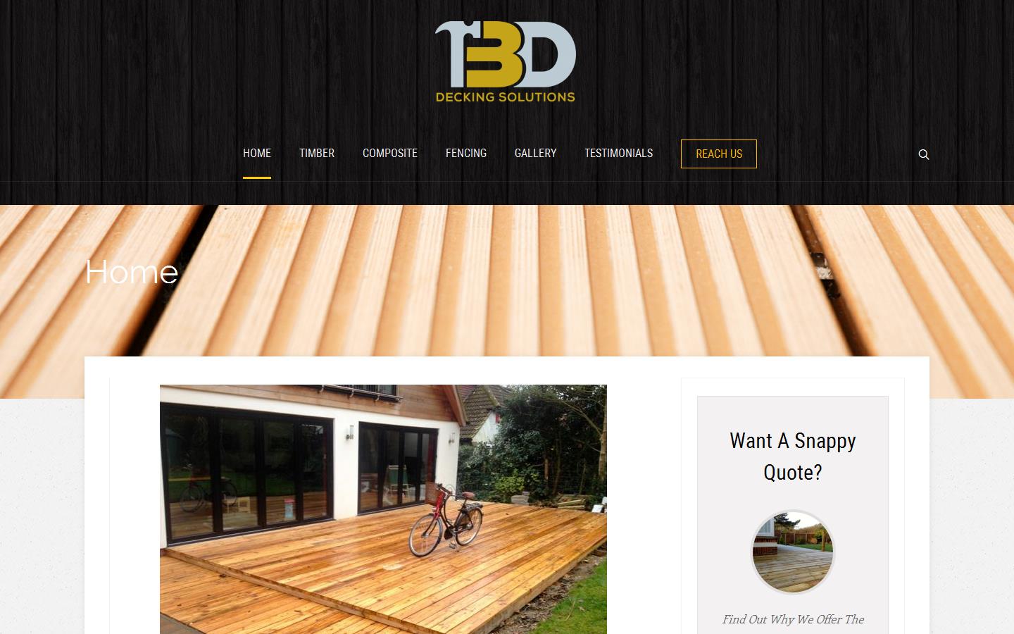 Bristol Decking Solutions Website