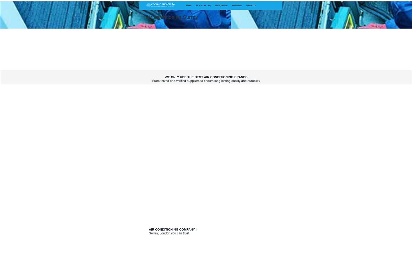 Cooling Services 24 Website