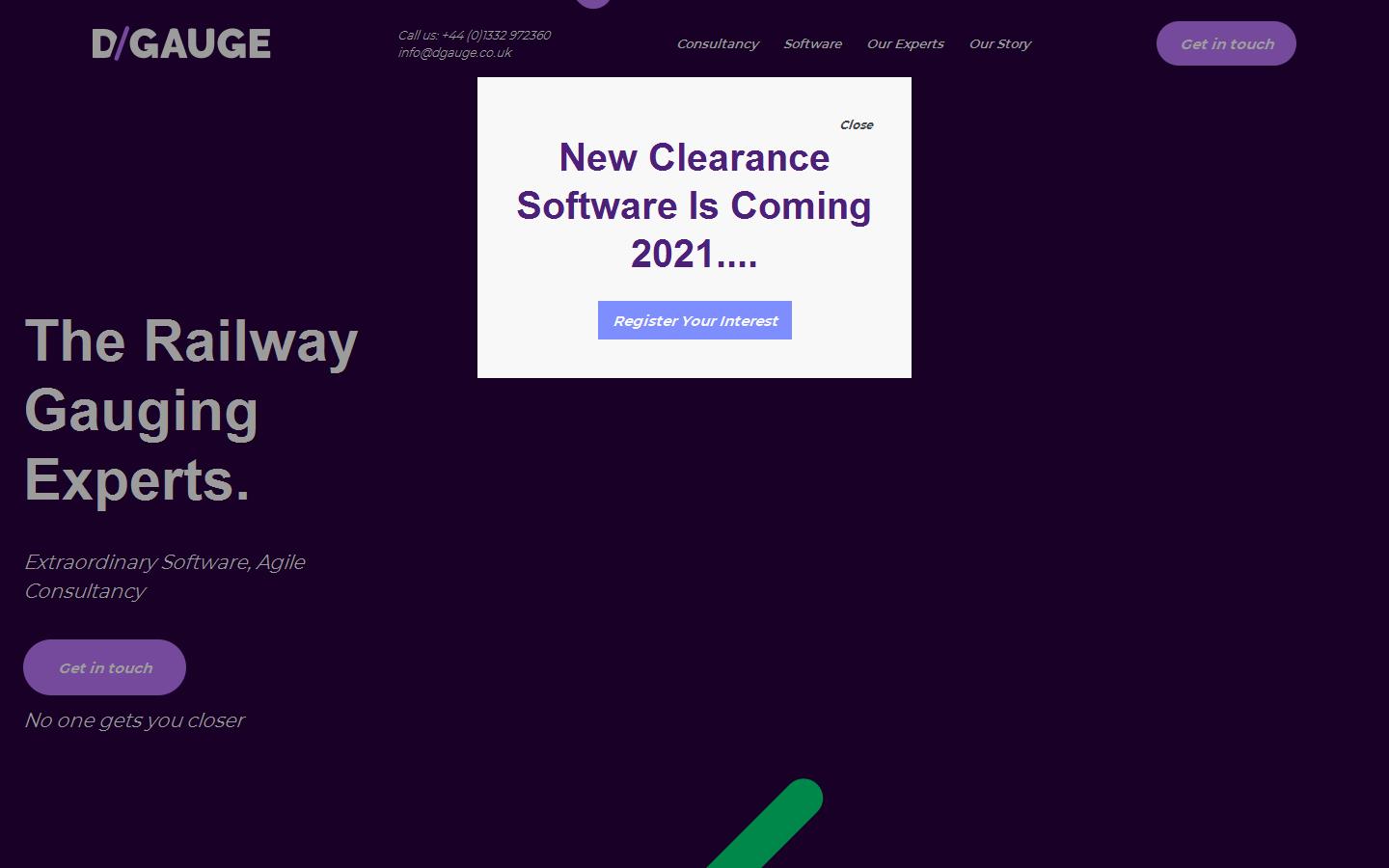 DGauge Ltd Website