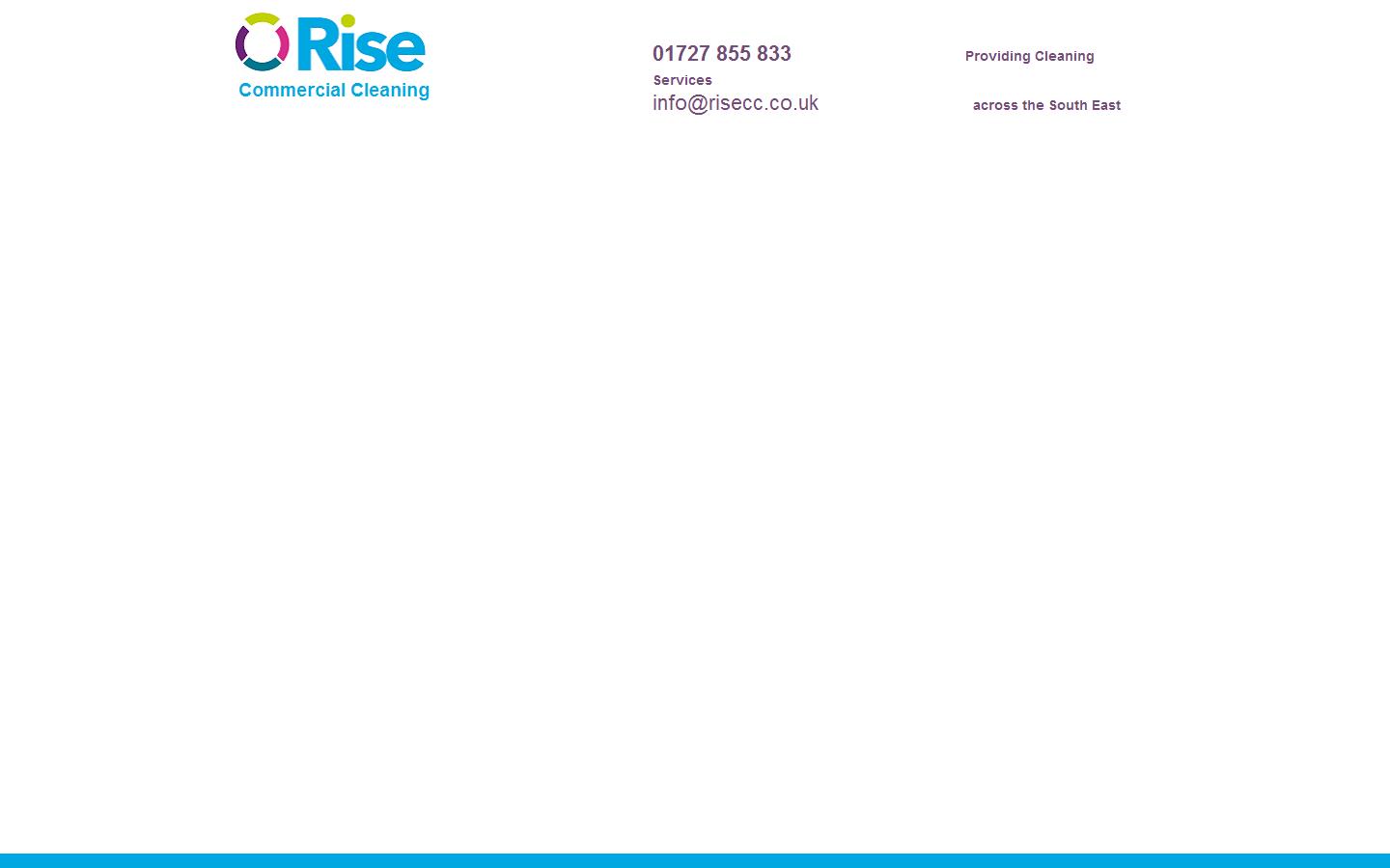 Rise Commercial Cleaning Ltd Website