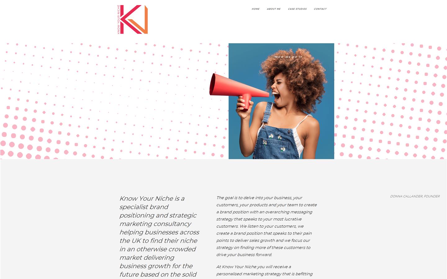 Know Your Niche Ltd Website