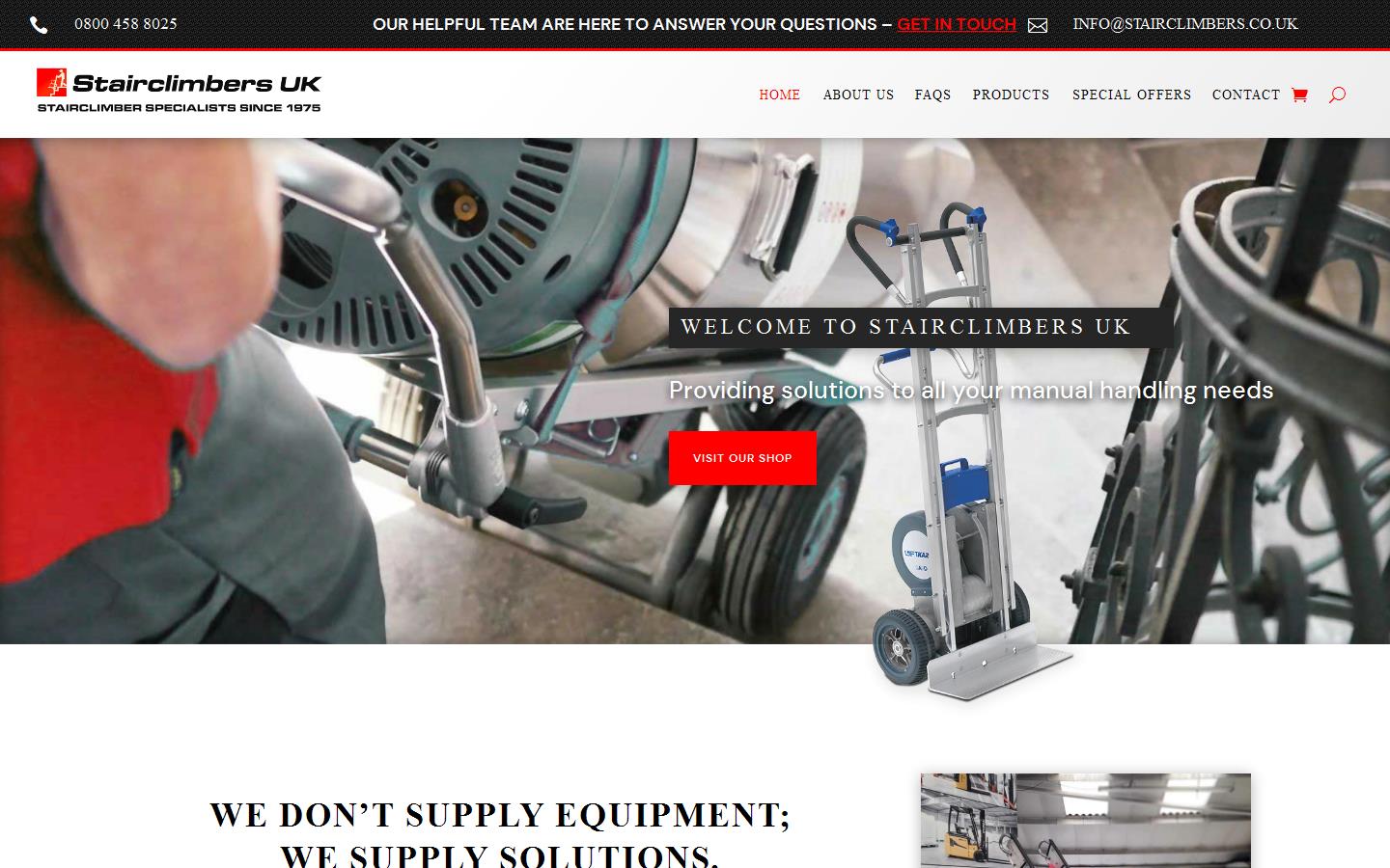 Stairclimbers UK Website
