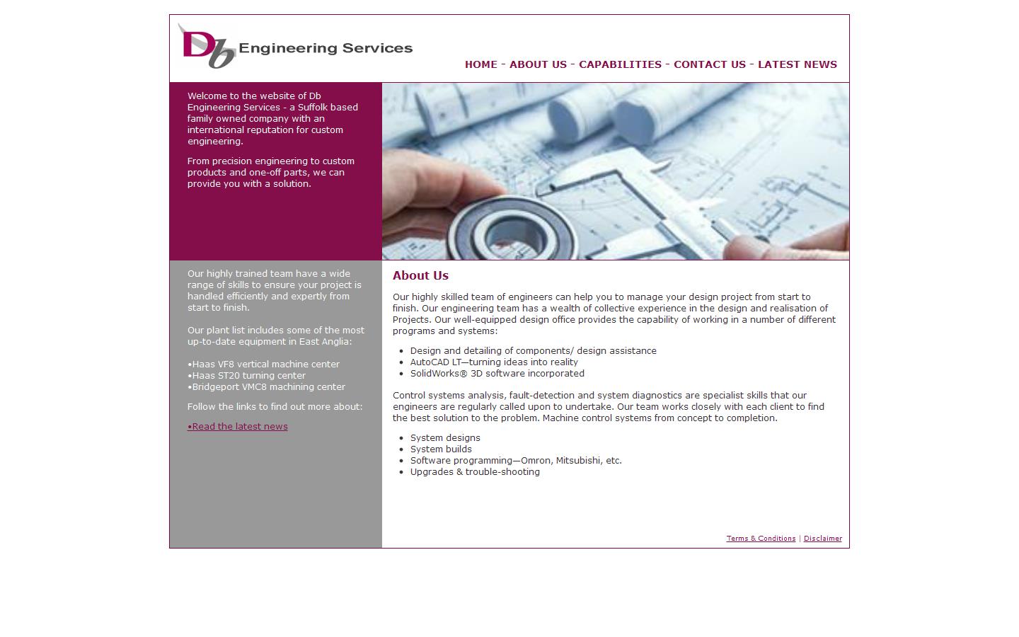 Denny Bros Engineering Website