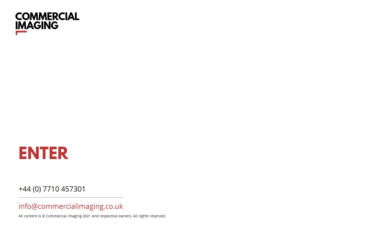 Commercial Imaging Website