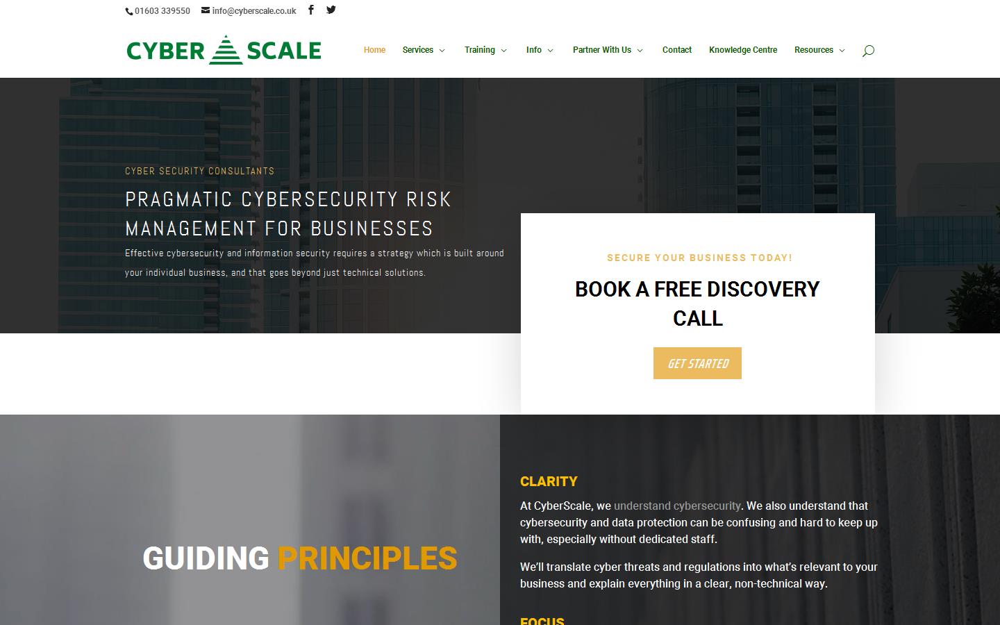 CyberScale Ltd Website