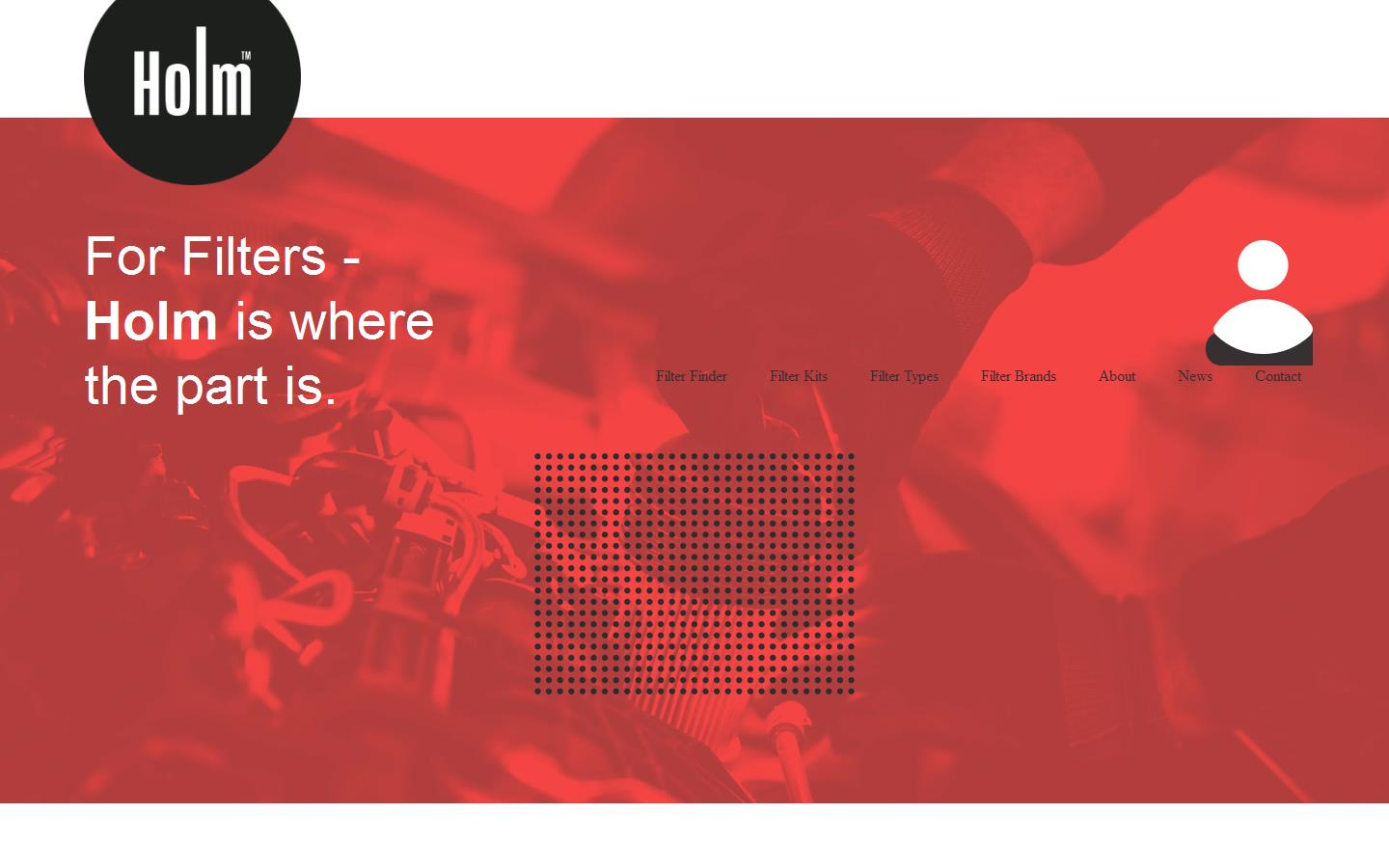 Holm Filters Website