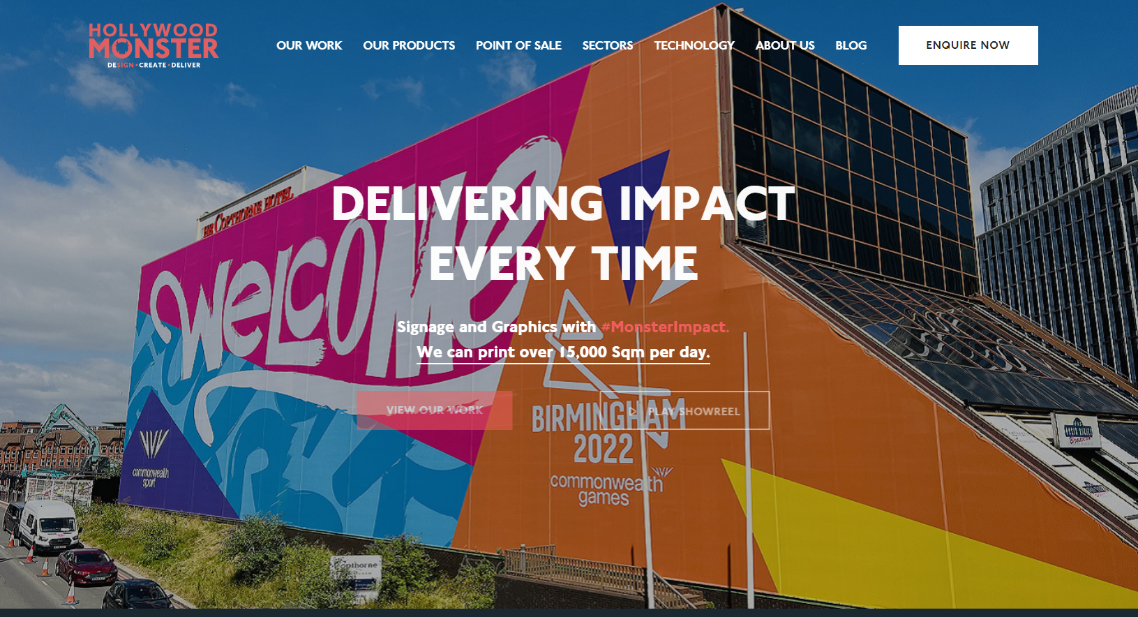 Hollywood Monster Ltd Website