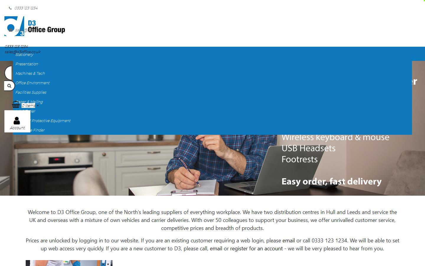 D3 Office Group Ltd Website