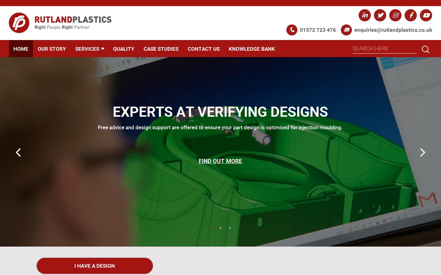 Rutland Plastics Website