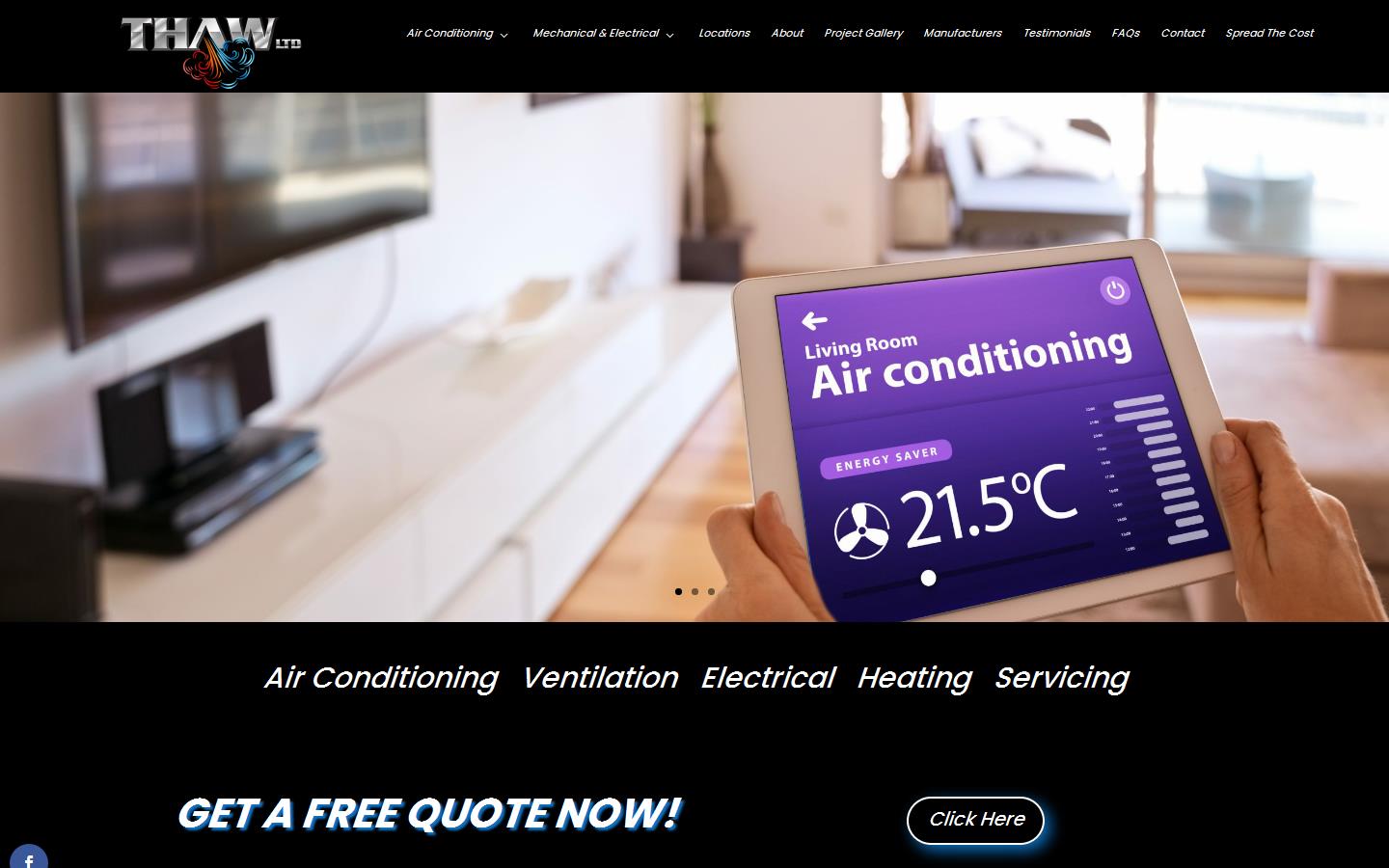 Thaw Ltd Website