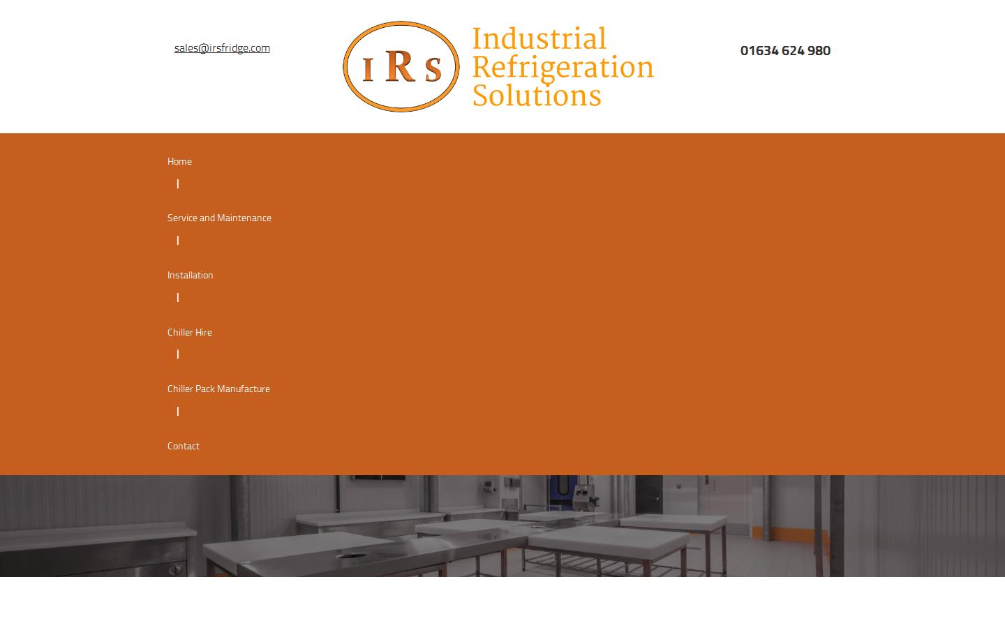 Industrial Refrigeration Services Kent Website